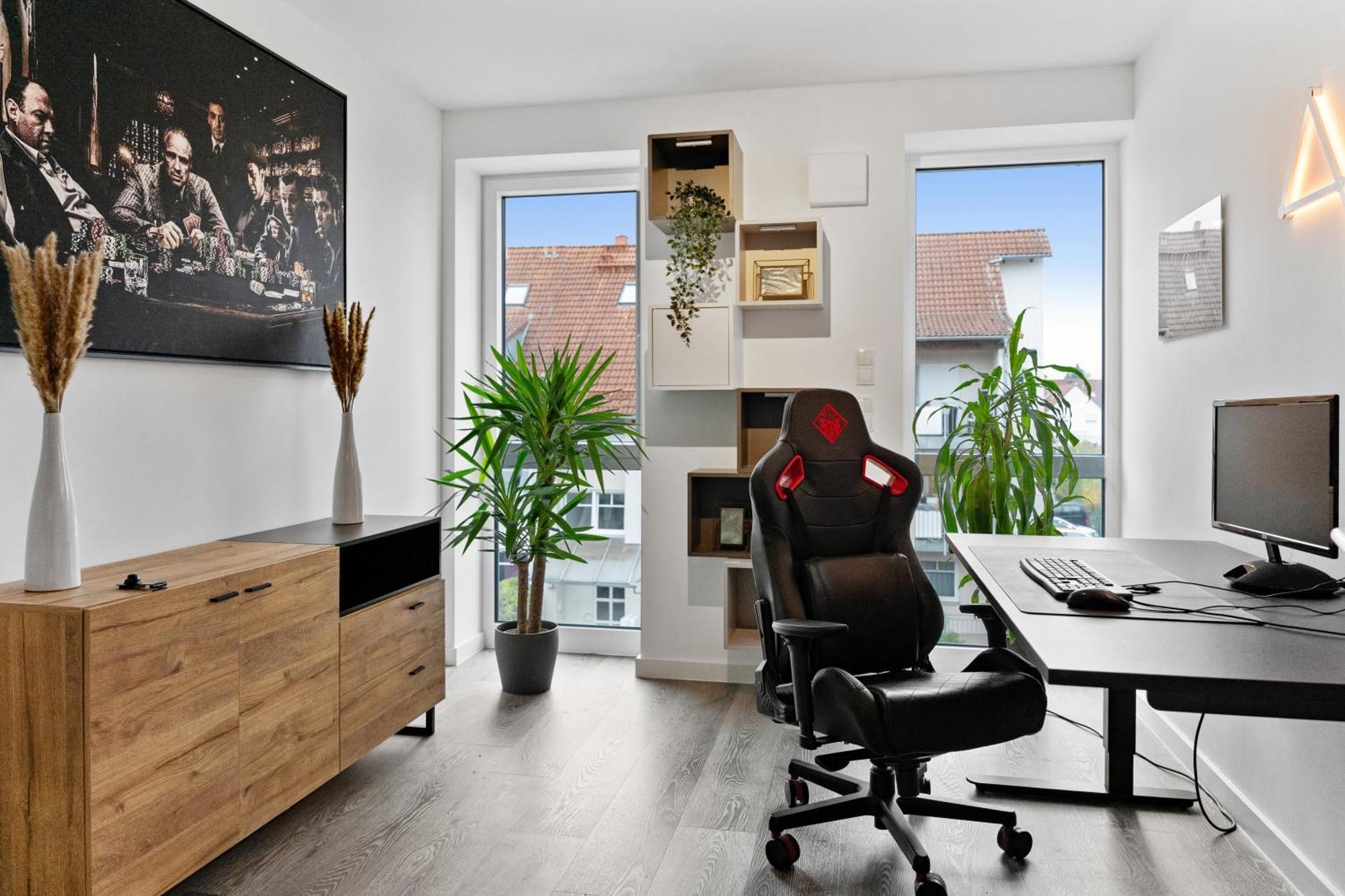 Modern Style Business Suite - Office - Kitchen - Balcony Herzogenaurach Eksteriør bilde